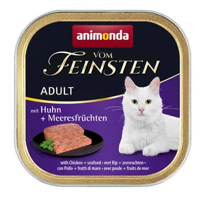 ANIMONDA pástétom FELNŐTT - csirke, tenger gyümölcsei macskáknak 100g